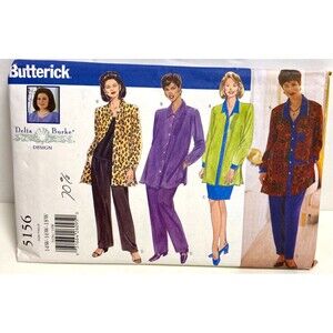 Sewing Pattern Butterick 5156 Delta Burke Design